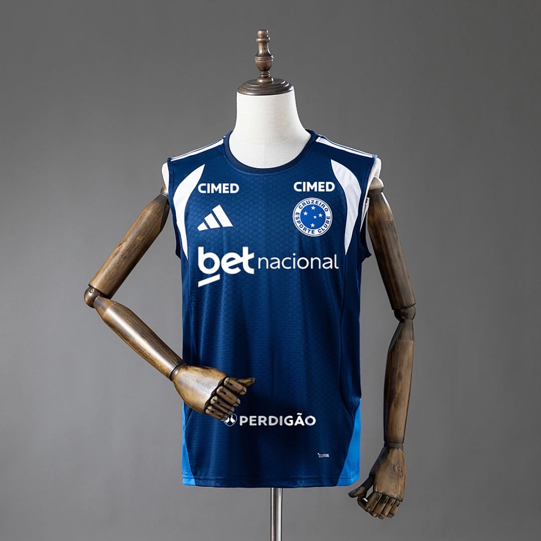 Camisola Cruzeiro 2026/2027 Todos Patrocinadores (Colete) (2) - Vista 1