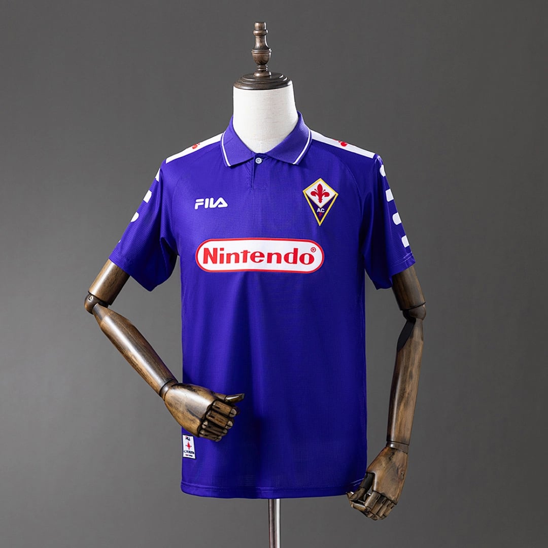 Camisola Principal da Fiorentina 1998 (Retro) - Vista 1