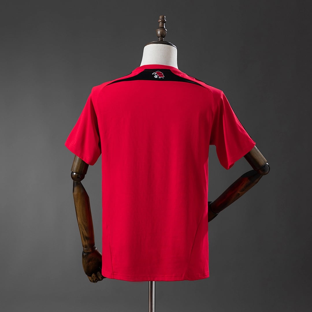 Camisa Casual Flamengo 2025/26 Vermelha - Vista 2