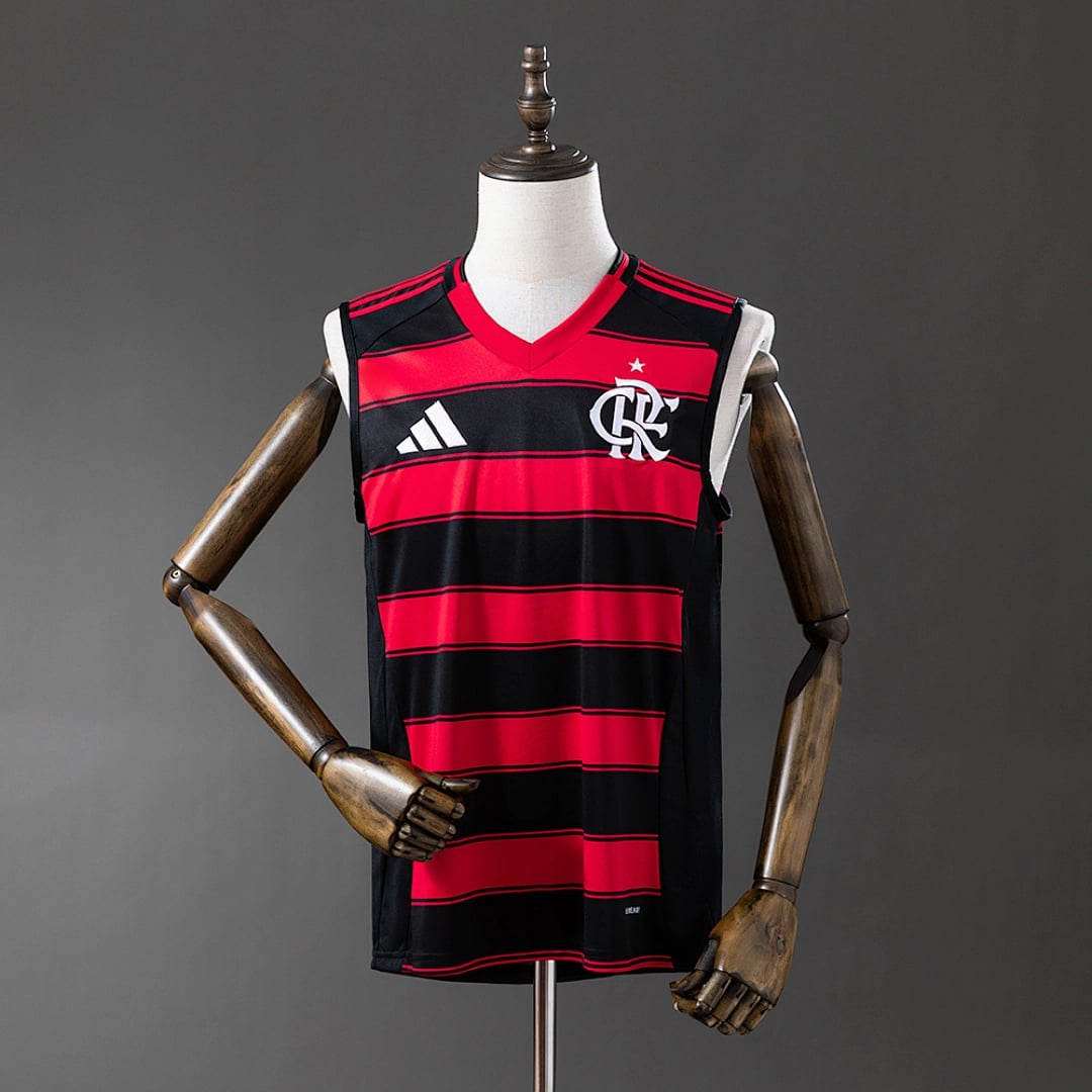 Camisola Principal do Flamengo 2025/2026 (Colete) - Vista 1