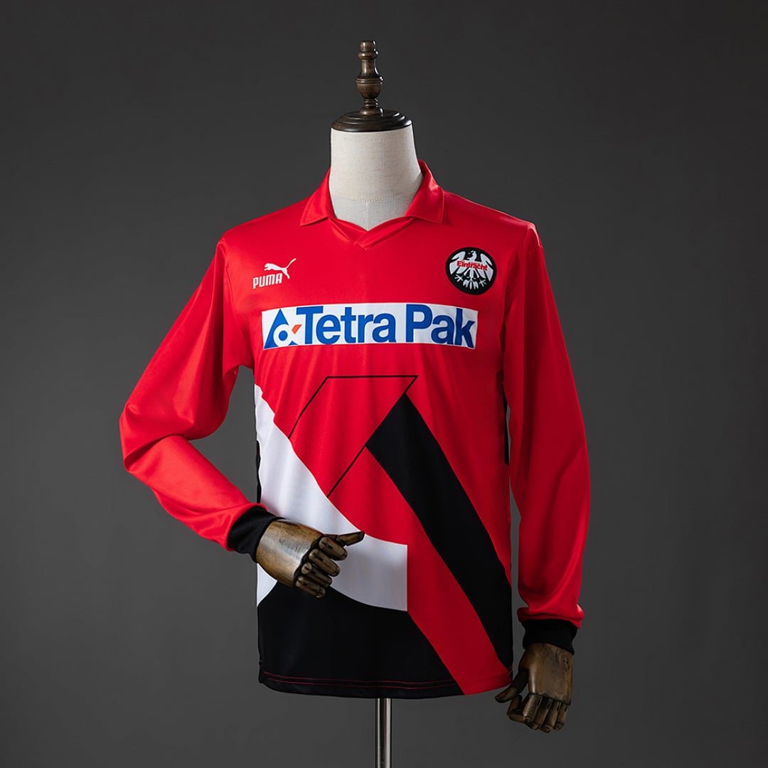 Camisola Eintracht Frankfurt Retro Manga Comprida 93/95 - Vista 1