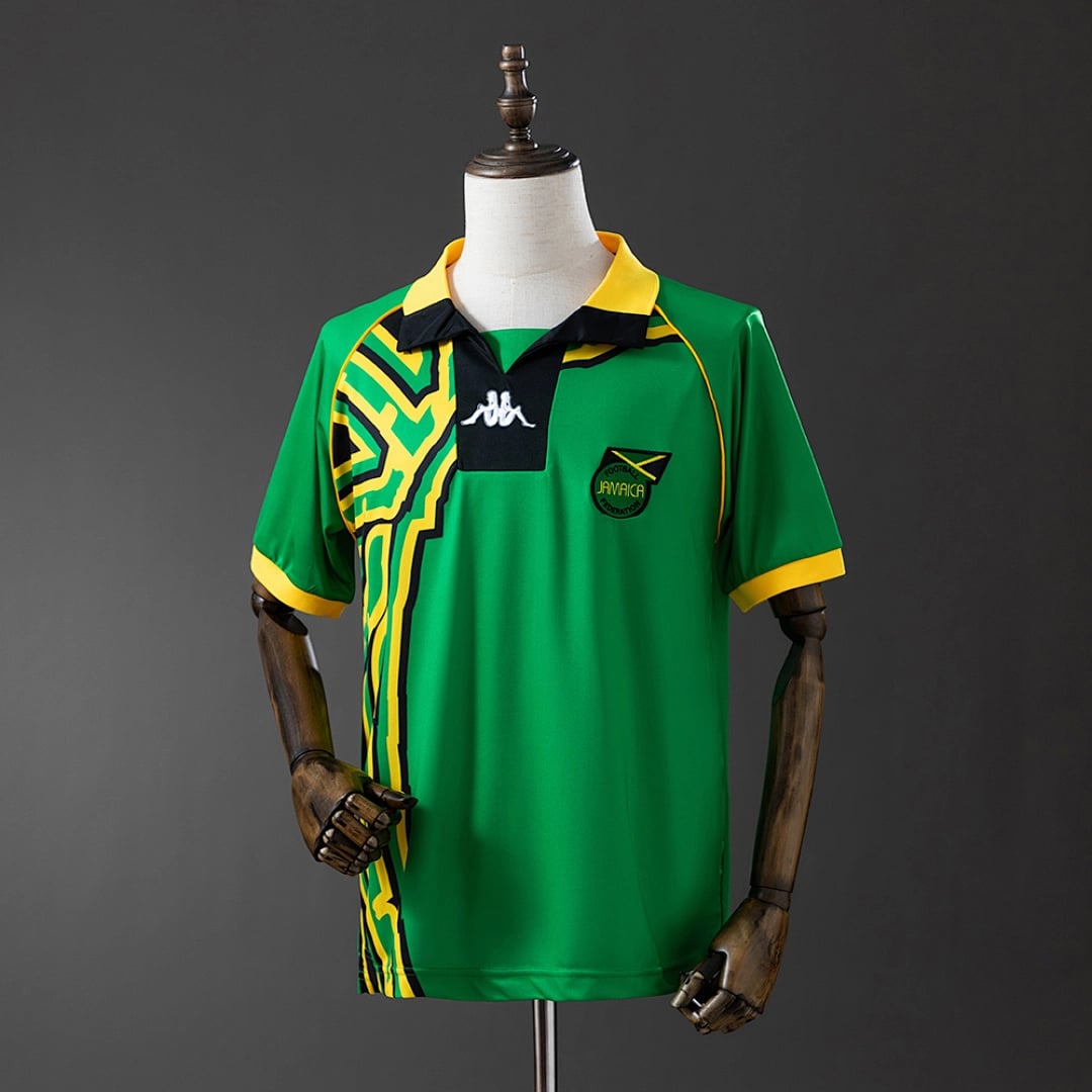 Camisola Alternativa do Jamaica 1998 - Vista 1