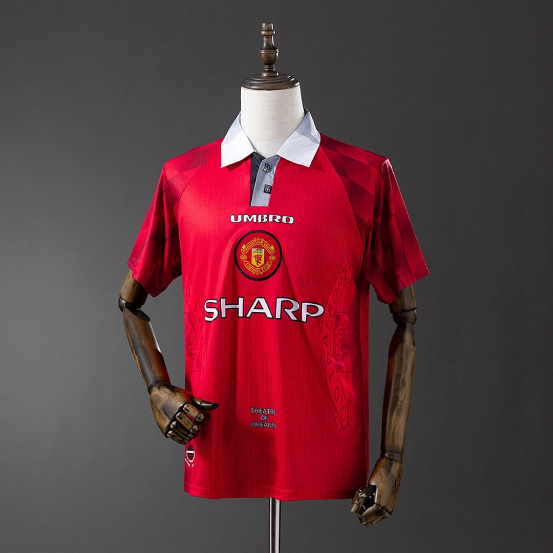 Camisola Principal do Manchester United 1996 (Retro) - Vista 1