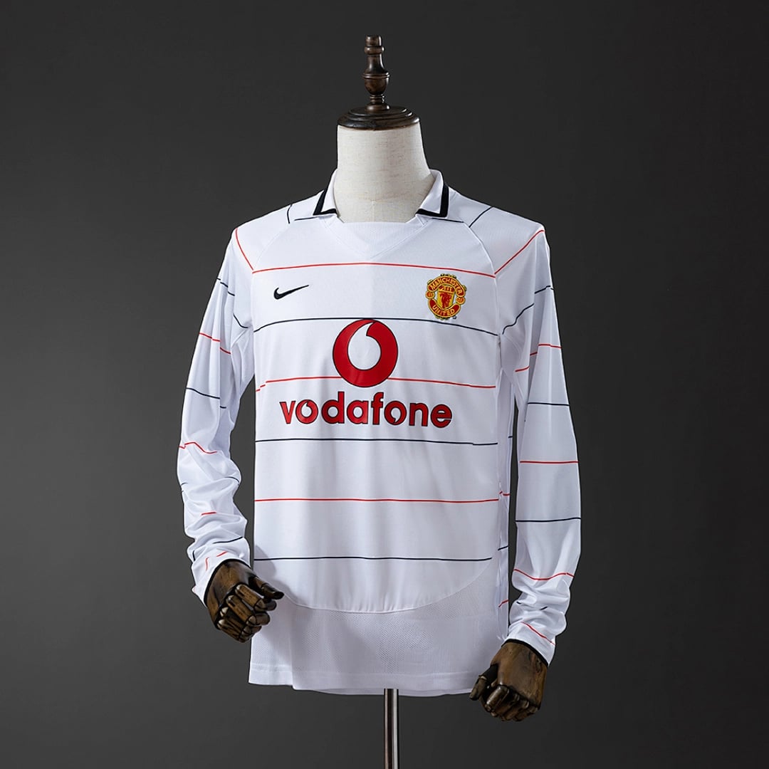 Camisola Alternativa do Manchester United 2003/2005 (Retro, Manga Longa) - Vista 1