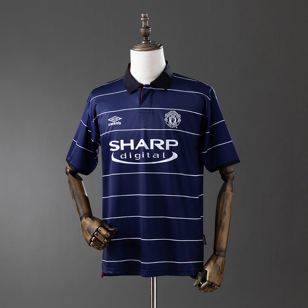 Camisola Alternativa do Manchester United 1999/2000 (Retro) - Vista 1