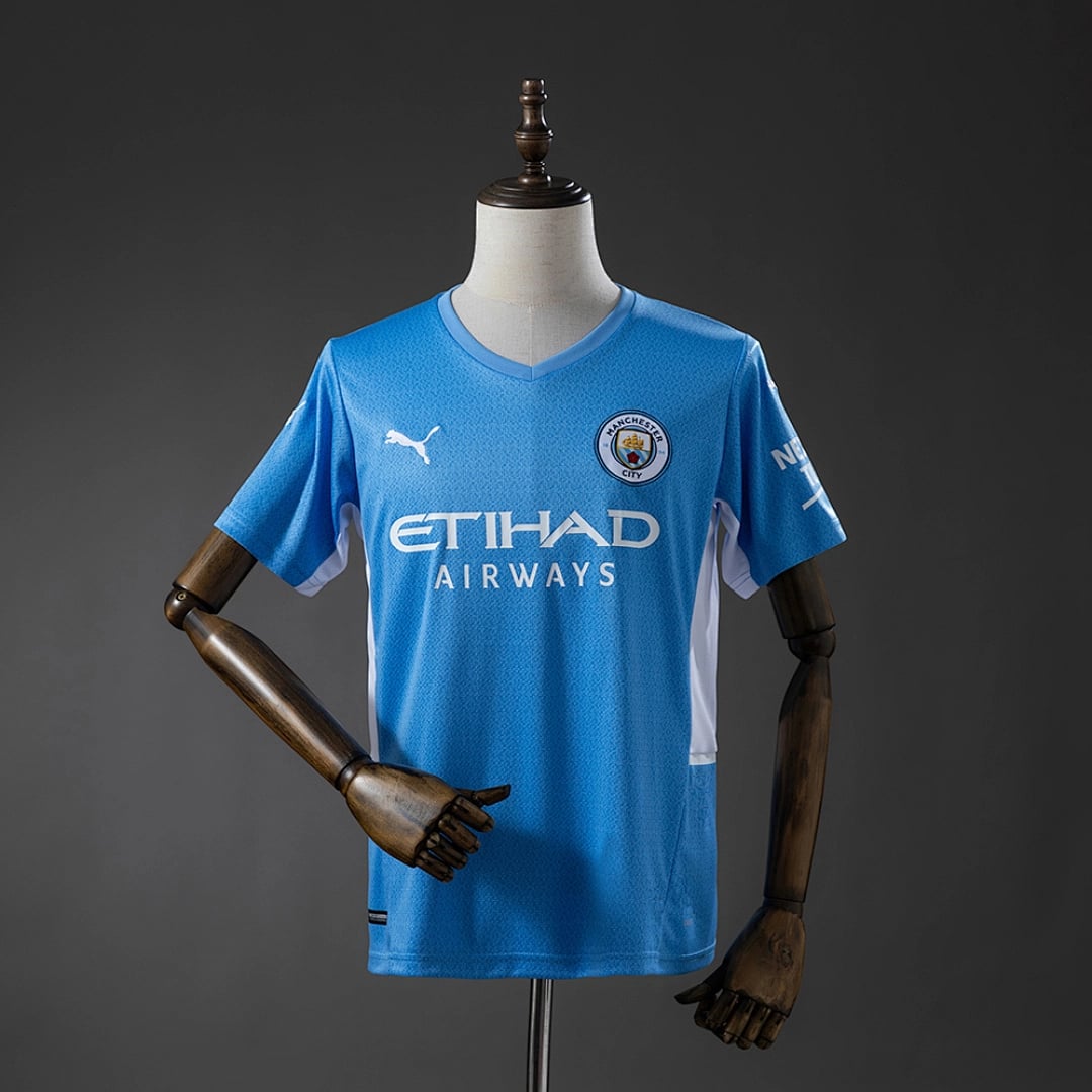 Camisola Principal do Manchester City 2021/2022 (Retro) - Vista 1