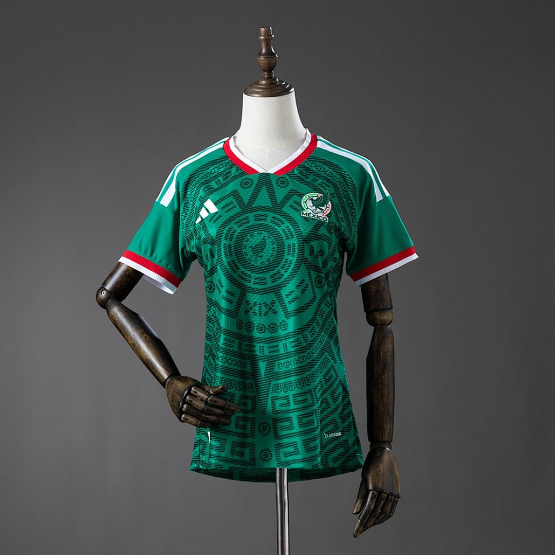 Camisola Principal do Mexico 2026 (Versao Jogador, Mulher) - Vista 1