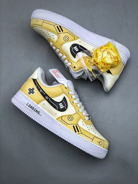 Nike Air Force 1 Low '07 Limão Amarelo - Vista 2