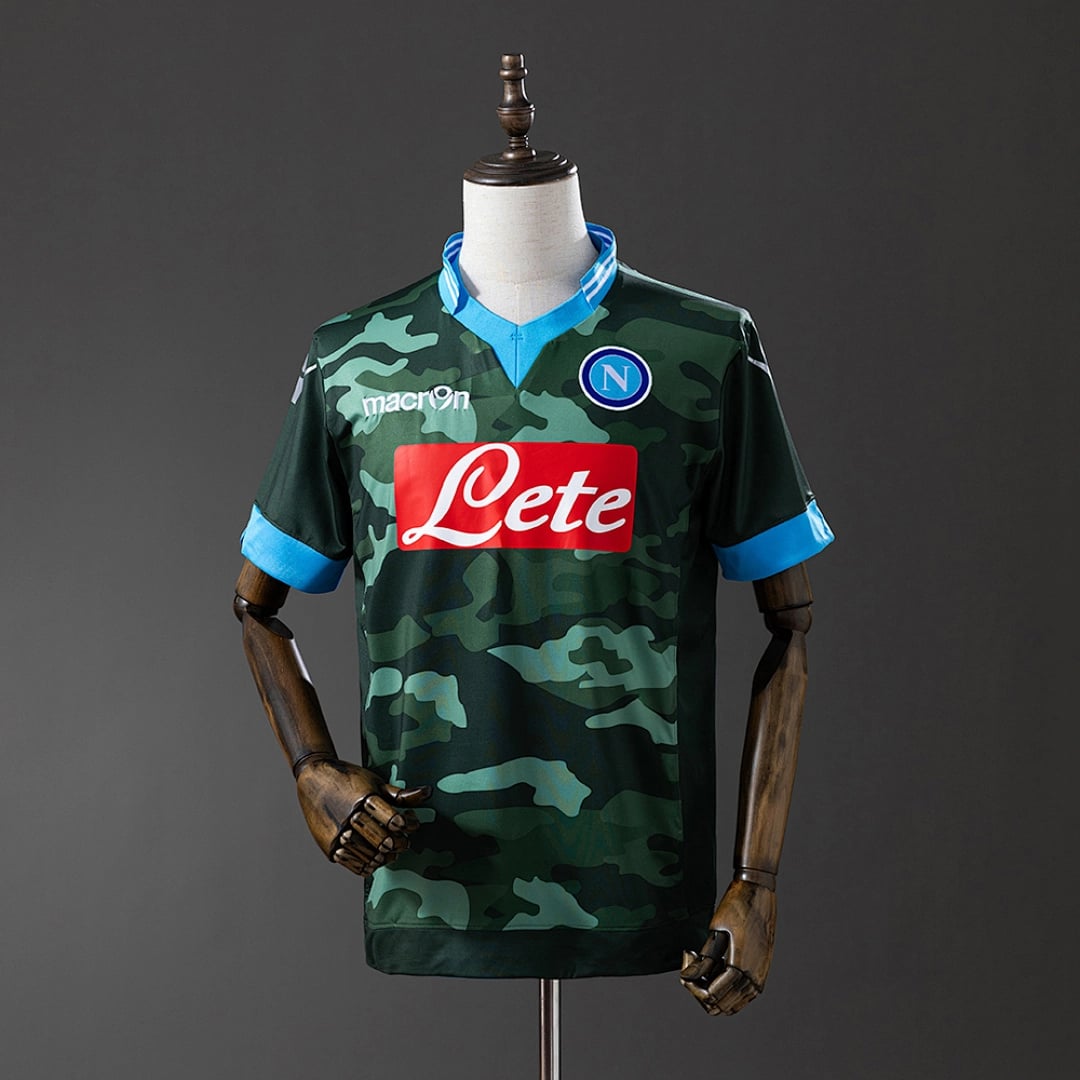 Camisola Principal do Napoli 2013/2014 (Retro) - Vista 1