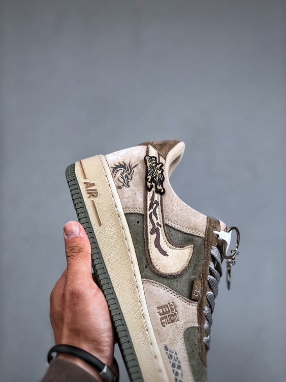 Nike Air Force 1 Low 07 Edição Limitada 'Ano do Dragão' - Vista 5