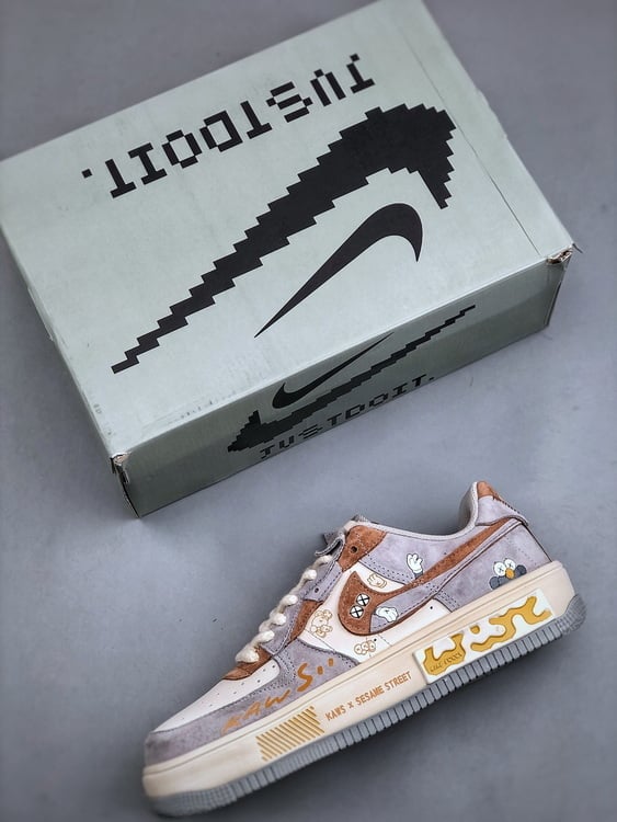 Nk Air Force 1 '07 Low Edição Colaboração - Vista 8