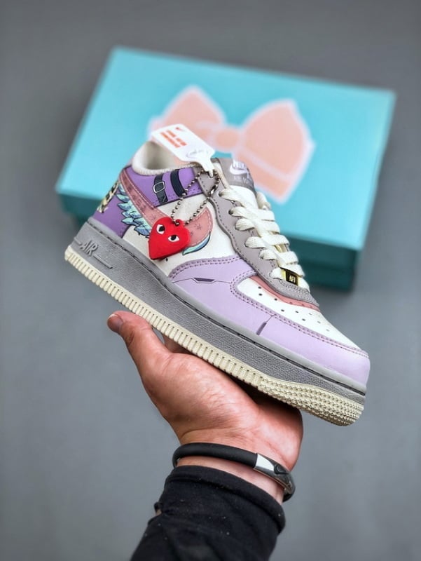 Nike Air Force 1 Low Digimon 'Angewomon' - Vista 1