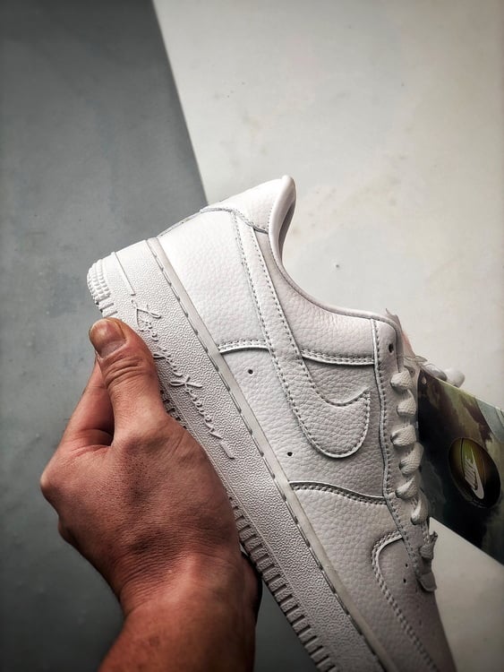 Nocta x Nike Air Force 1 Low Branco - Vista 2