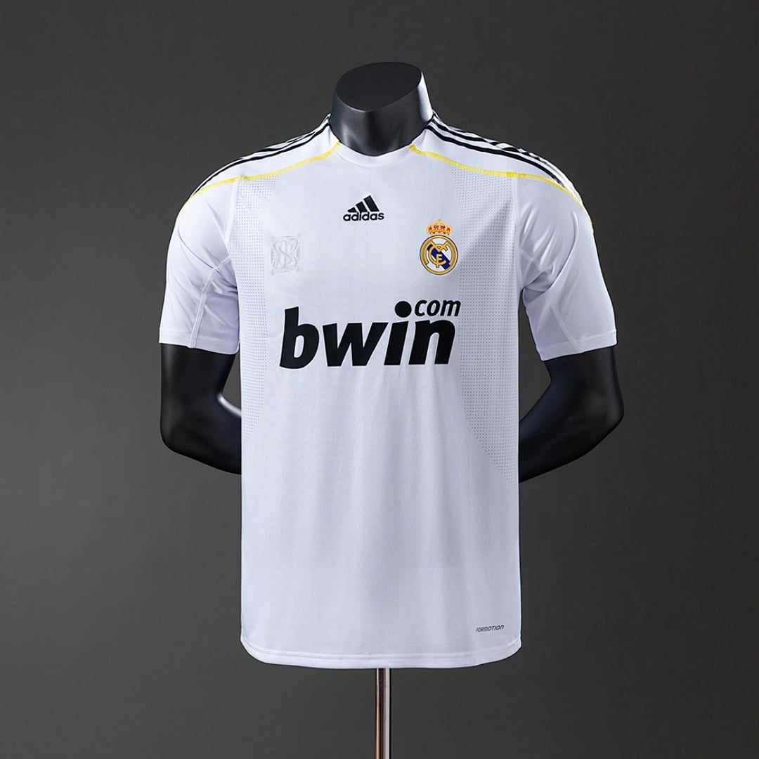 Camisola Principal do Real Madrid 2009/2010 (Retro, Versao Jogador) - Vista 1