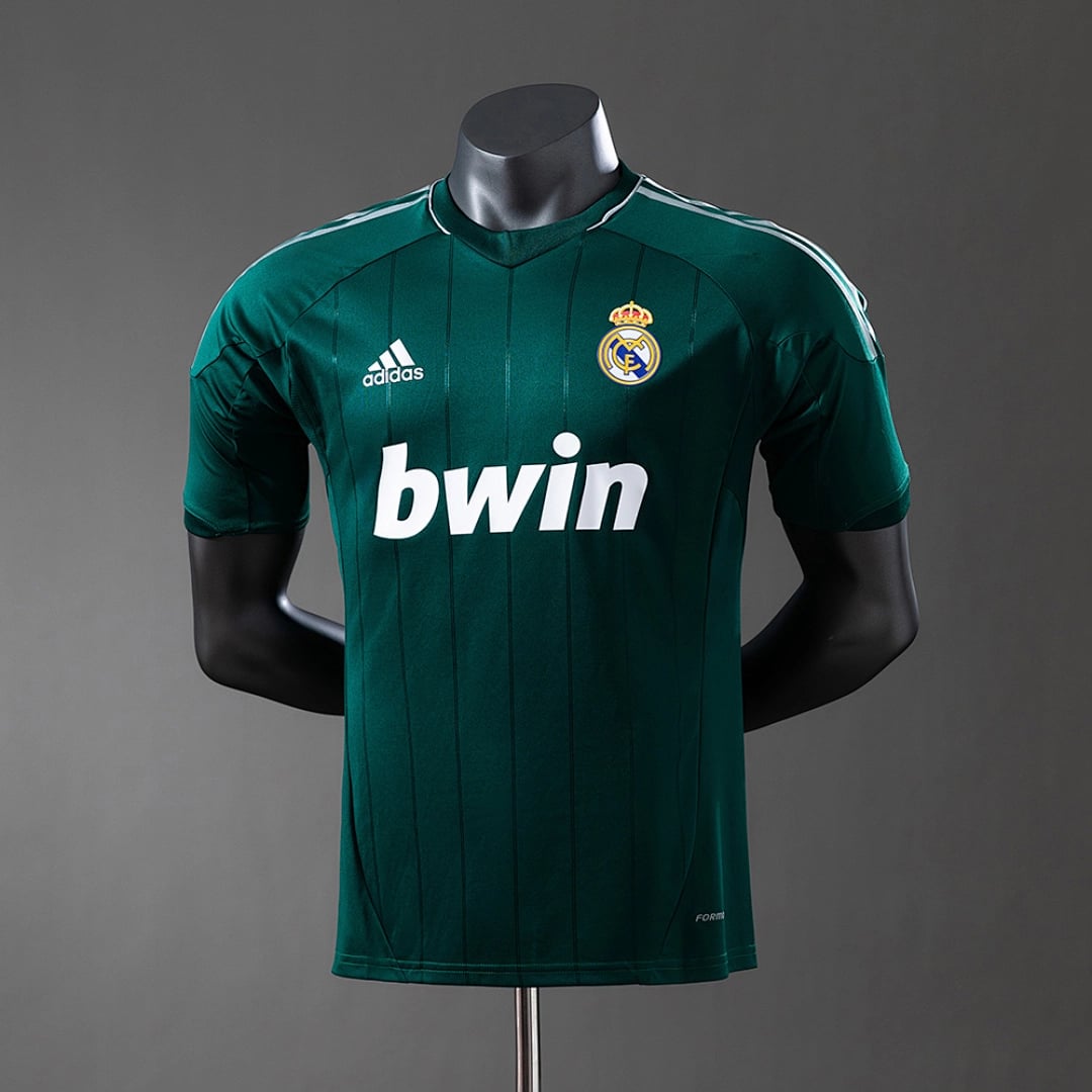 Camisola 2Âª Alternativa do Real Madrid 2012/2013 (Retro, Versao Jogador) - Vista 1