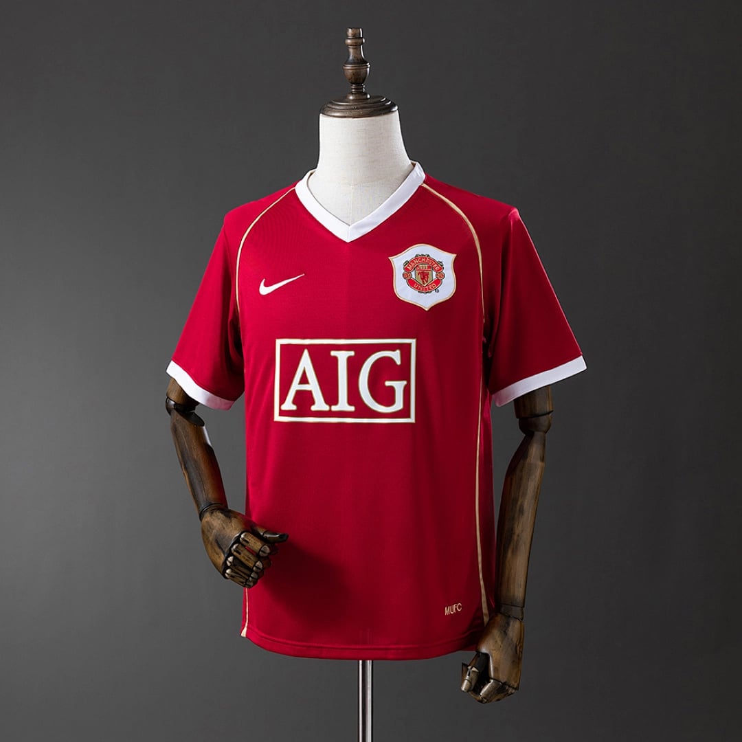 Camisola Principal do Manchester United 2006/2007 (Retro) - Vista 1