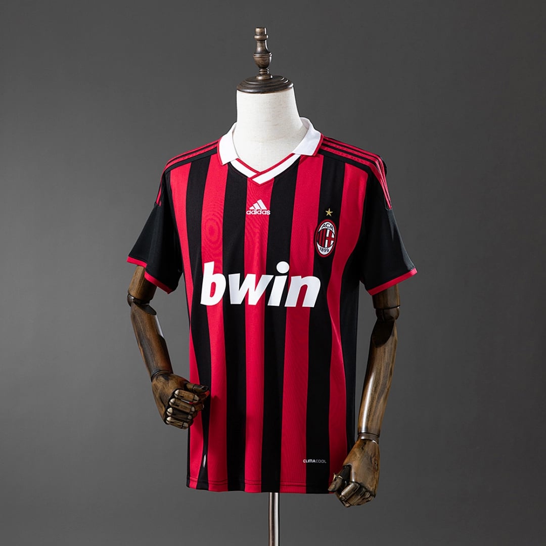 Camisola Principal do AC Milan 2009/2010 (Retro) - Vista 1
