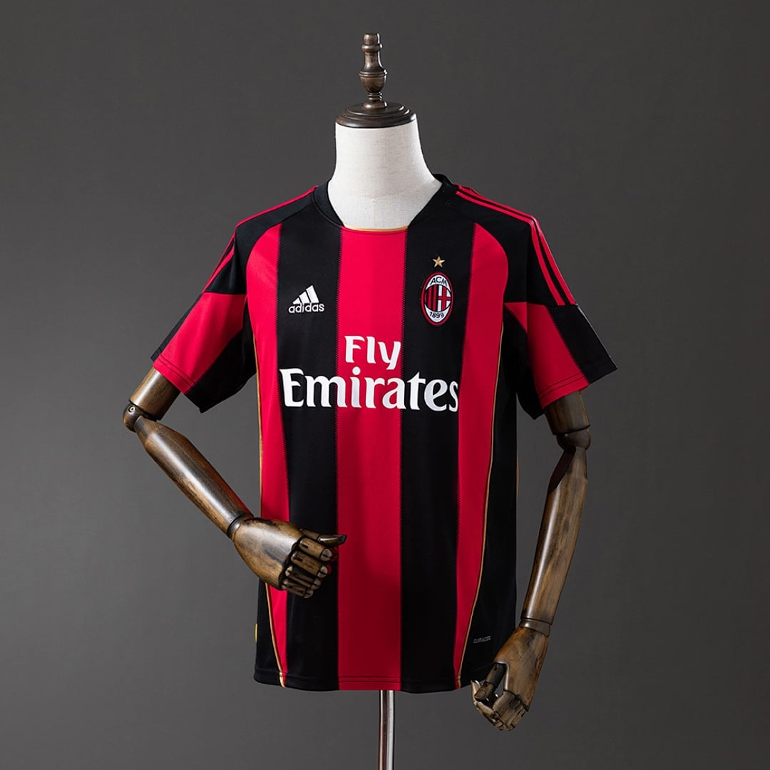 Camisola Principal do AC Milan 2010/2011 (Retro) - Vista 1