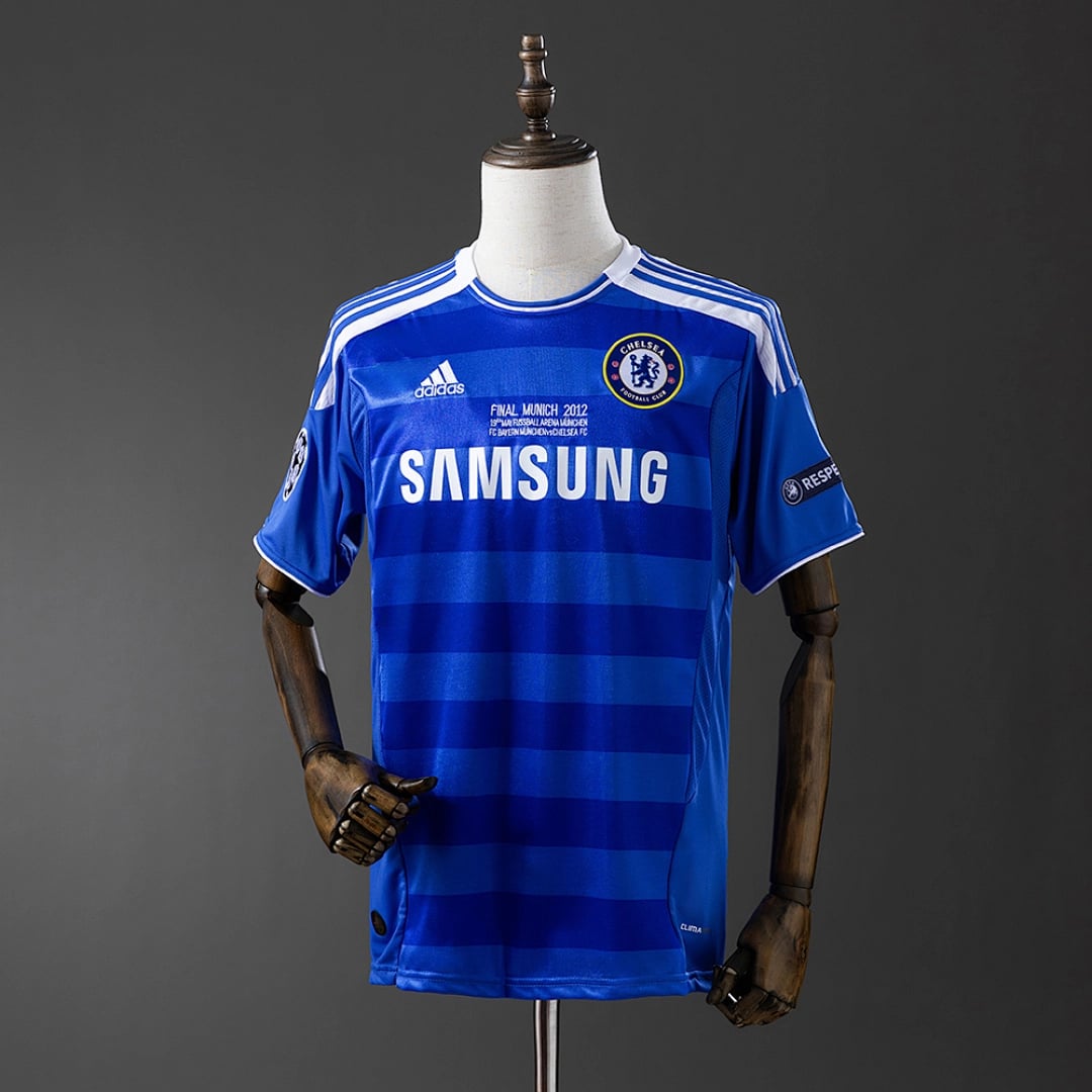 Camisola Principal do Chelsea 2011/2012 Champions League (Retro) - Vista 1