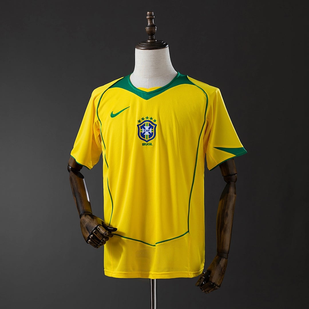 Camisola Brasil 2004/2006 (Retro) - Vista 1