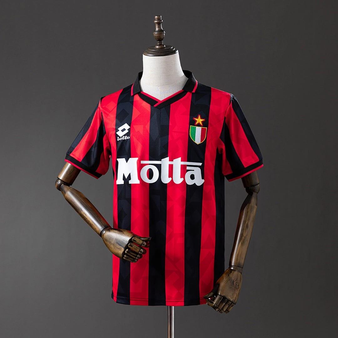 Camisola Principal do AC Milan 1993/1994 (Retro) - Vista 1