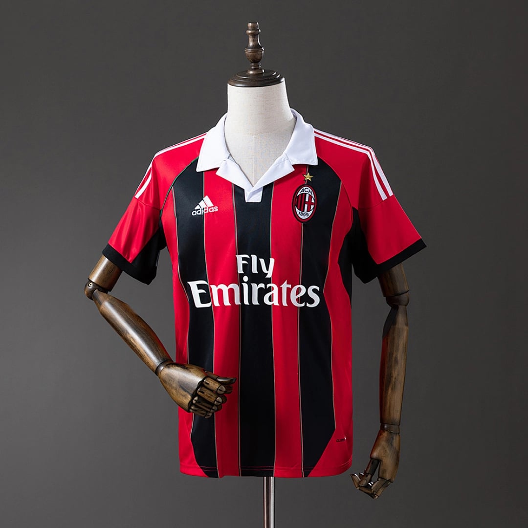 Camisola Principal do AC Milan 2012/2013 (Retro) - Vista 1