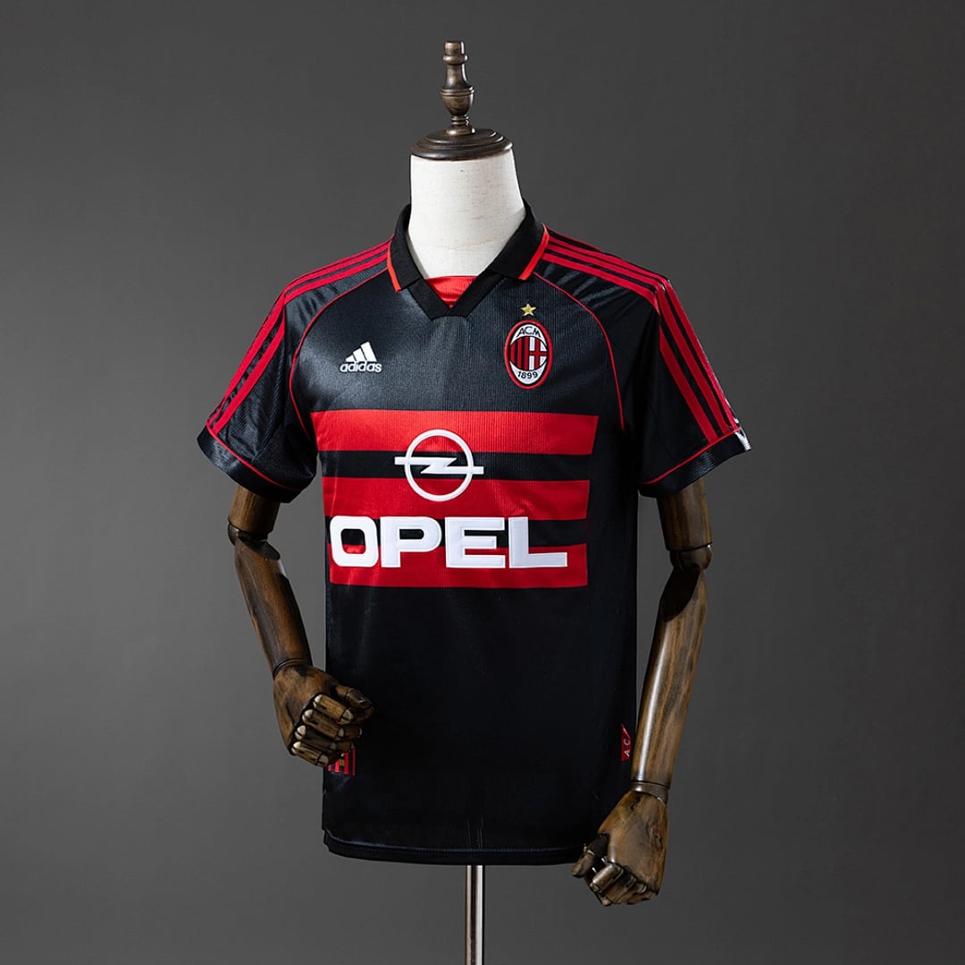 Camisola Terceira do AC Milan (Retro) - Vista 1