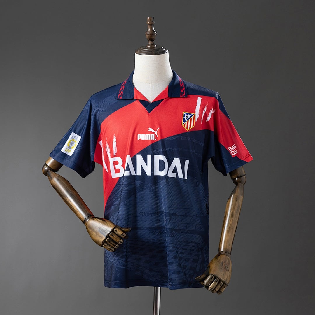 Camisola Alternativa do Atletico Madrid 1996/1997 (Retro) - Vista 1