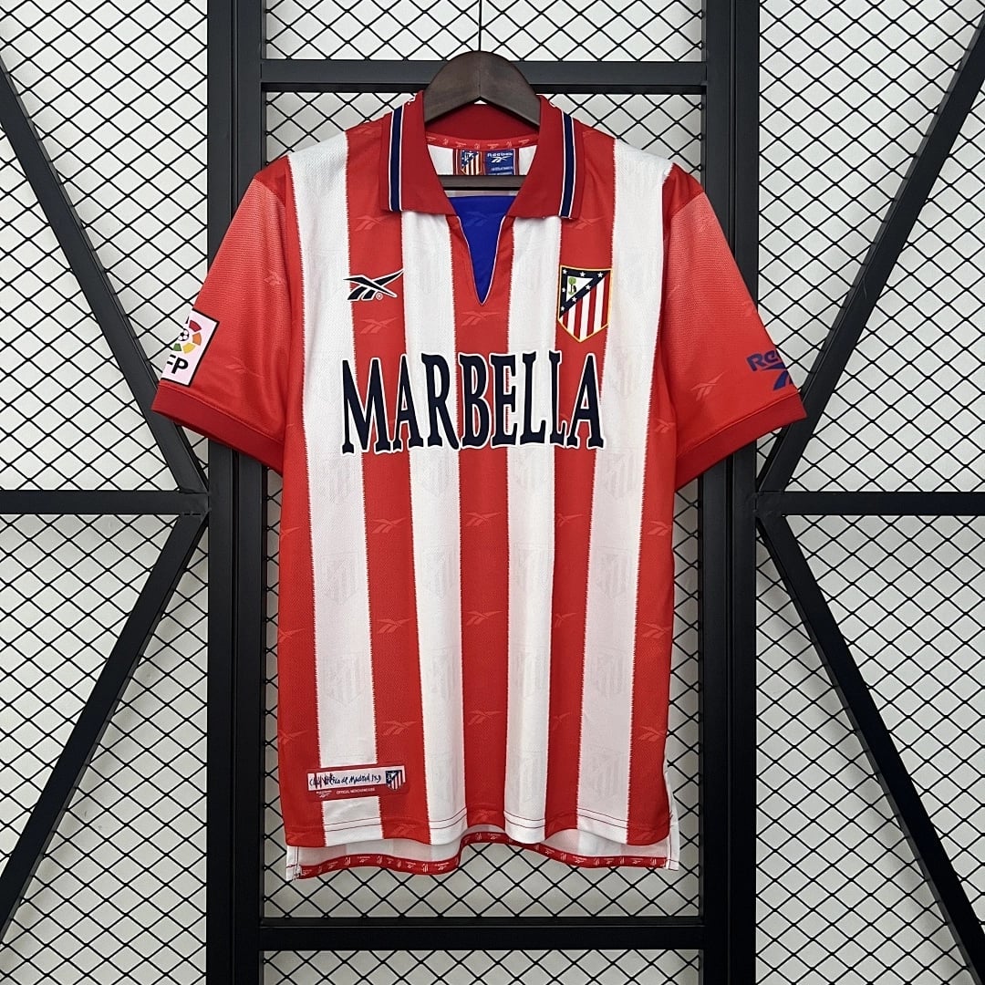 Camisola Principal do Atletico Madrid 1998/1999 (Retro) - Vista 1