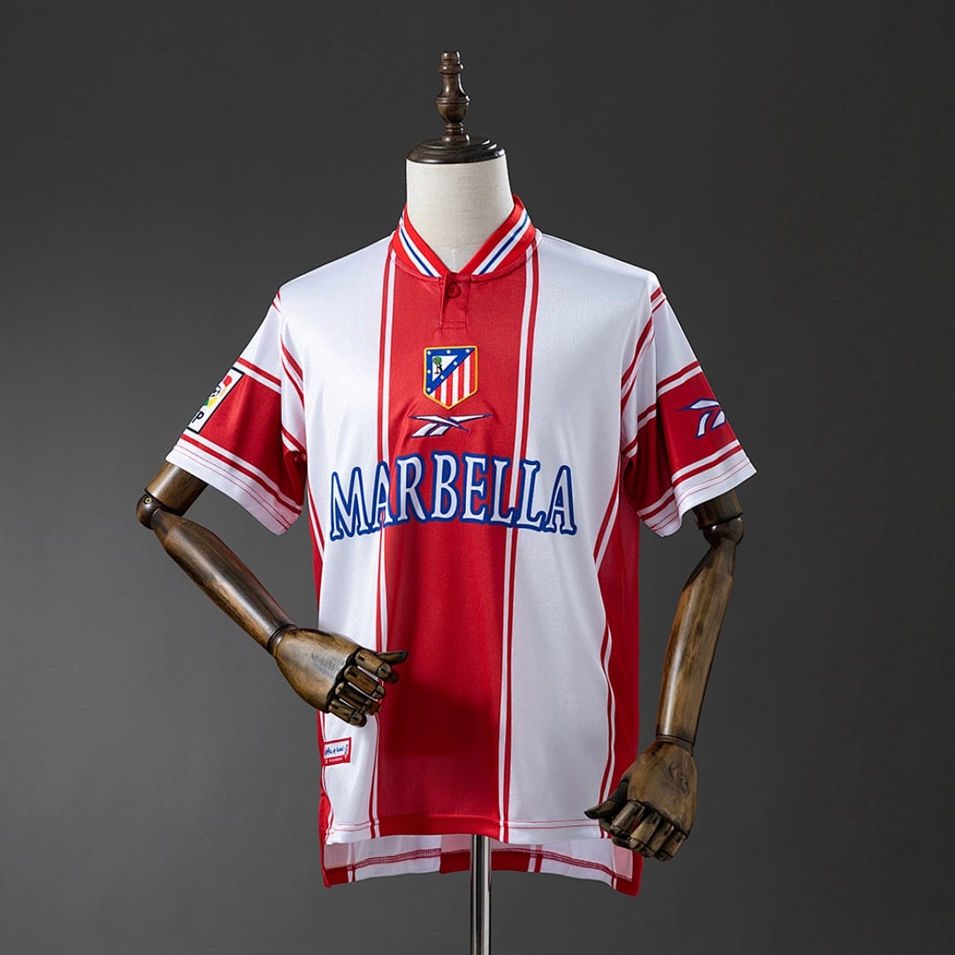 Camisola Principal do Atletico Madrid 1999/2000 (Retro) - Vista 1