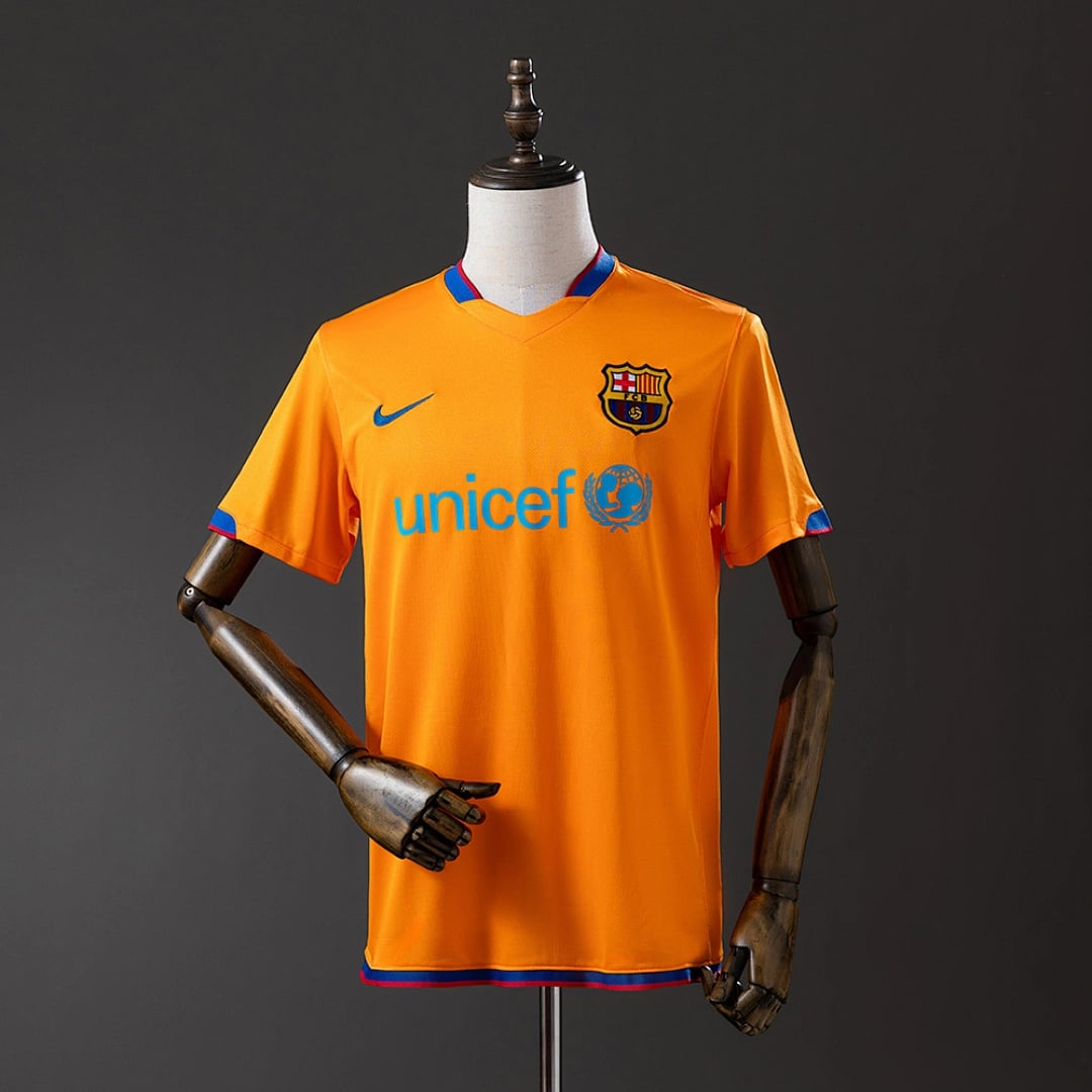 Camisola Alternativa do FC Barcelona 2006/2007 (Retro) - Vista 1
