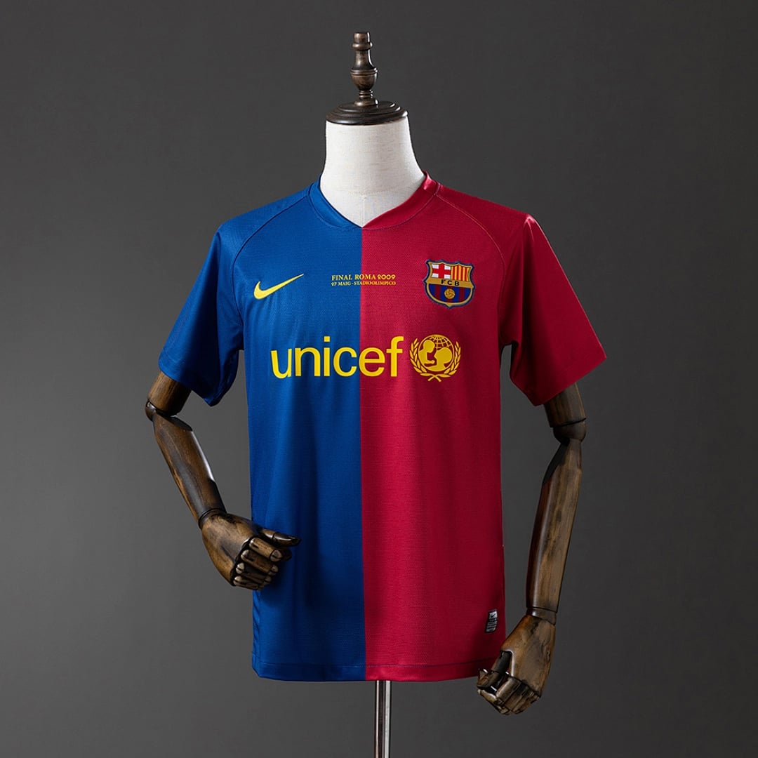 Camisola Principal do FC Barcelona 2008/2009 Champions League (Retro) - Vista 1