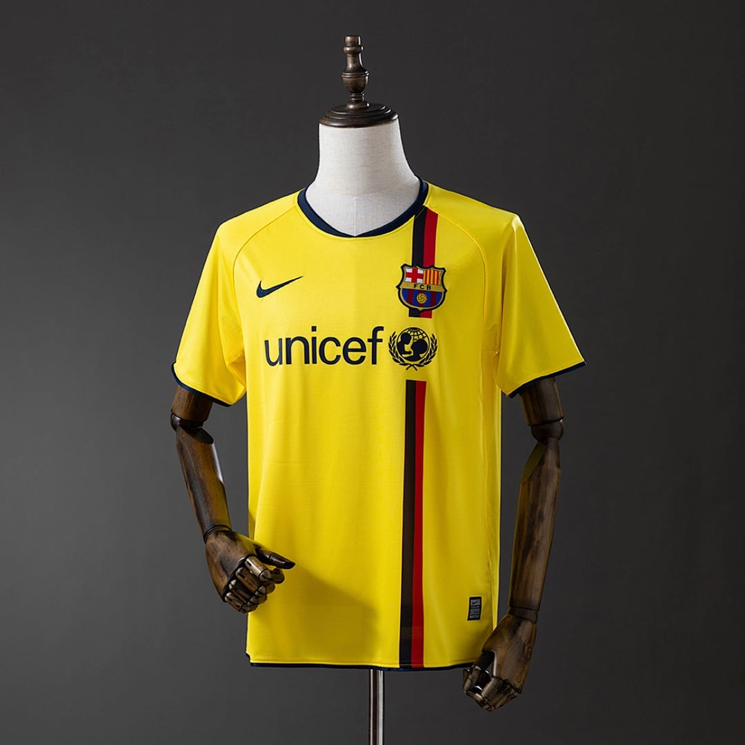 Camisola Alternativa do FC Barcelona 2008/2009 (Retro) - Vista 1