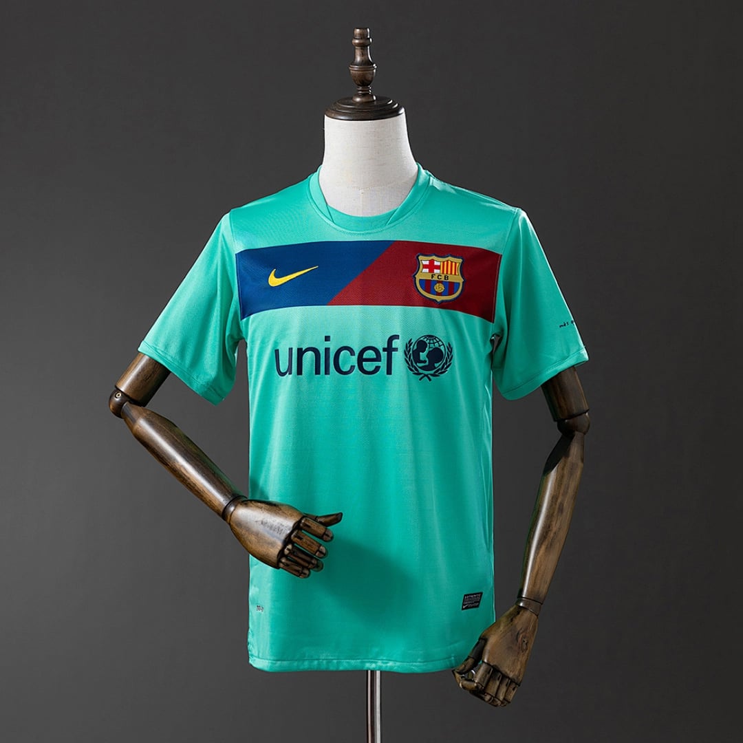 Camisola Alternativa do FC Barcelona 2010/2011 (Retro) - Vista 1