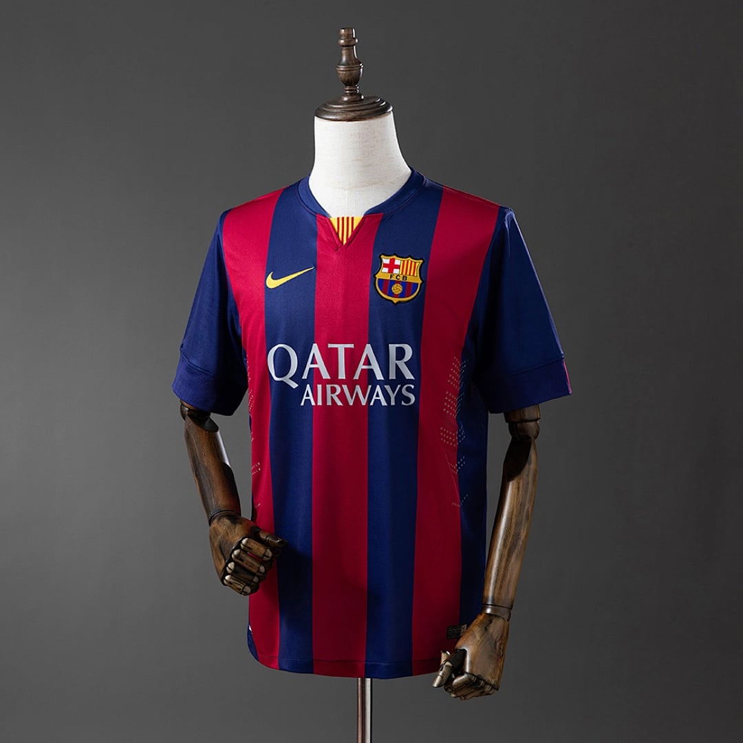 Camisola Principal do FC Barcelona 2014/2015 (Retro) - Vista 1