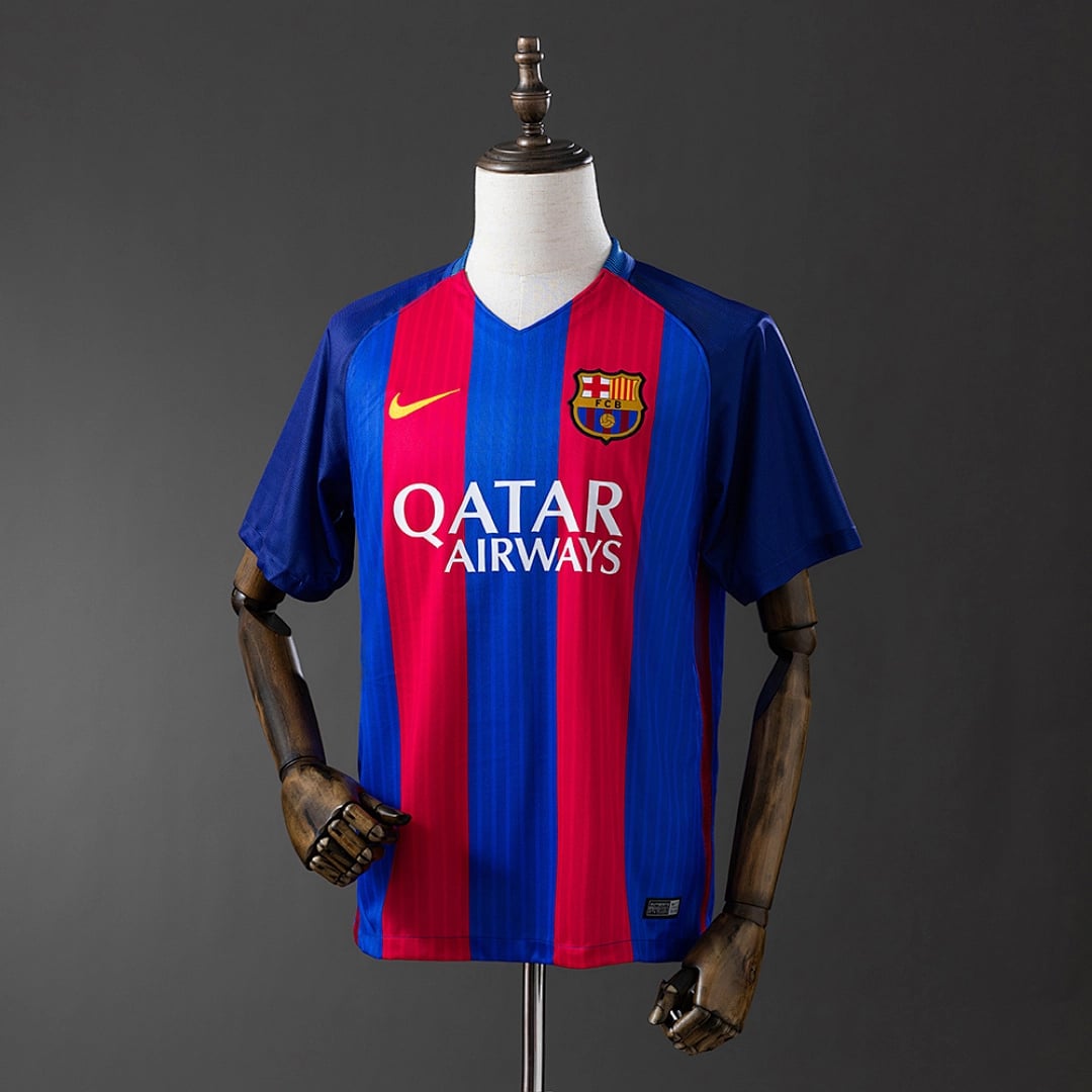 Camisola Principal do FC Barcelona 2016/2017 (Retro) - Vista 1