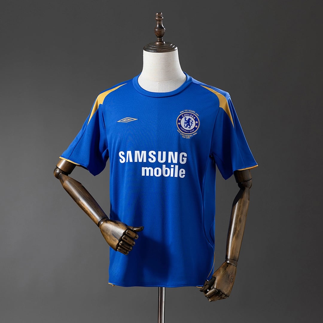Camisola Principal do Chelsea 2005/2006 (Retro) - Vista 1