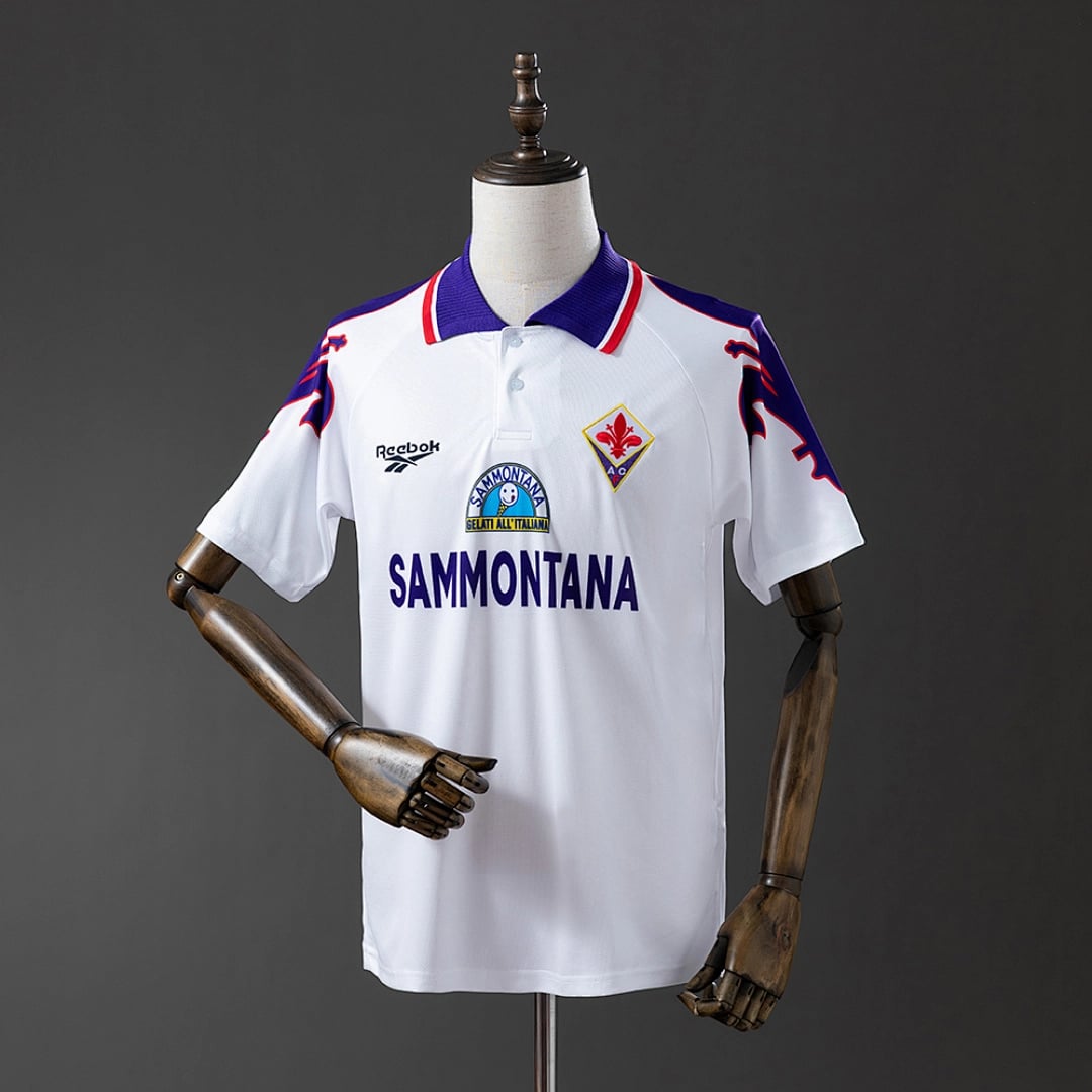 Camisola Alternativa da Fiorentina 1995/1996 (Retro) (2) - Vista 1