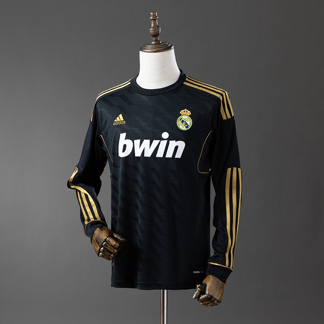 Camisola Alternativa do Real Madrid 2011/2012 (Retro, Manga Longa) - Vista 1