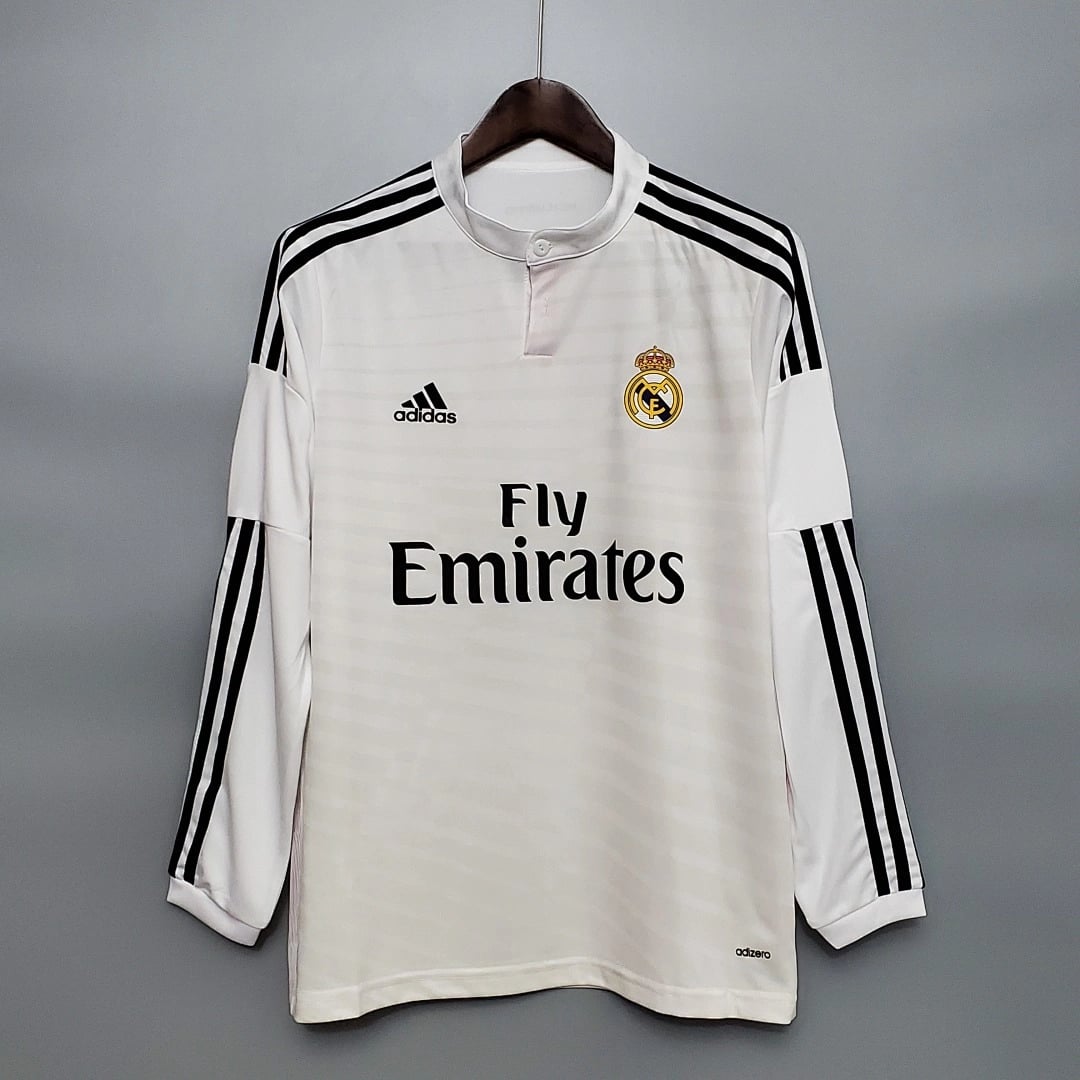 Camisola Principal do Real Madrid 2014/2015 (Retro, Manga Longa) - Vista 1