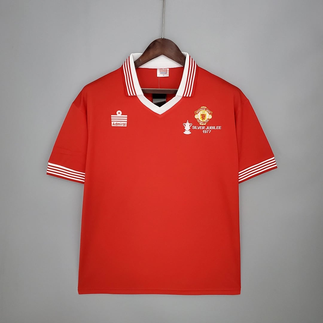 Camisola Principal do Manchester United 1977 (Retro) - Vista 1