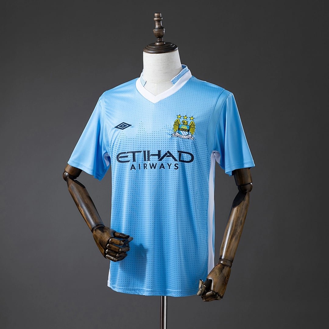 Camisola Principal do Manchester City 2011/2012 (Retro) - Vista 1