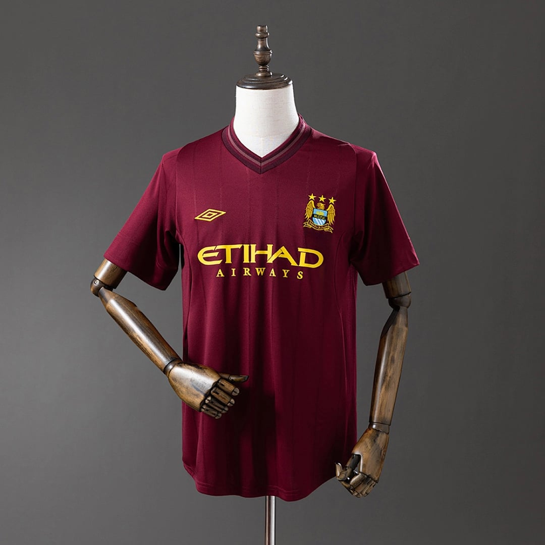 Camisola Alternativa do Manchester City 2012/2013 (Retro) - Vista 1