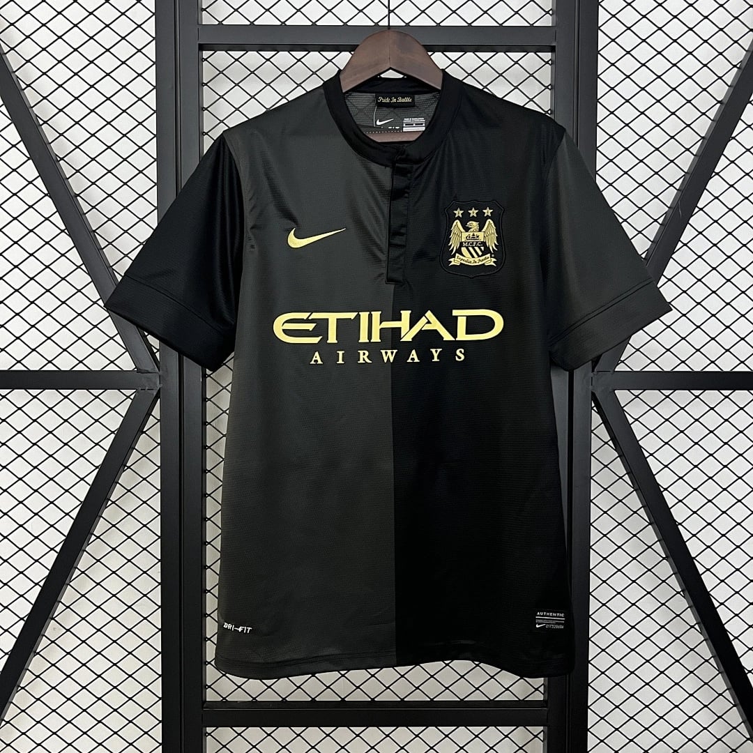 Camisola Alternativa do Manchester City 2013/2014 (Retro) - Vista 1