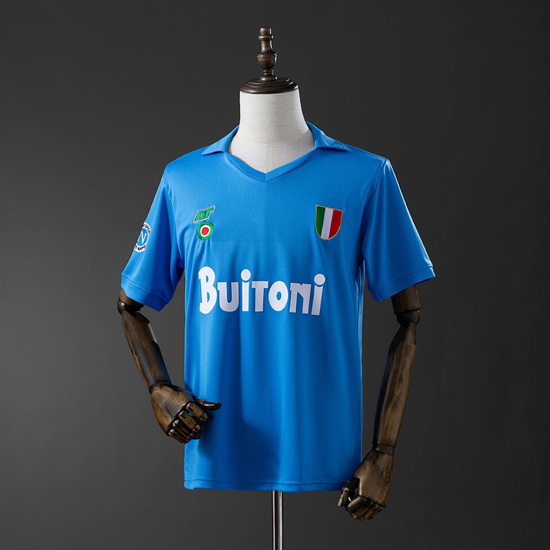 Camisola Principal do Napoli 1987/1988 (Retro) - Vista 1