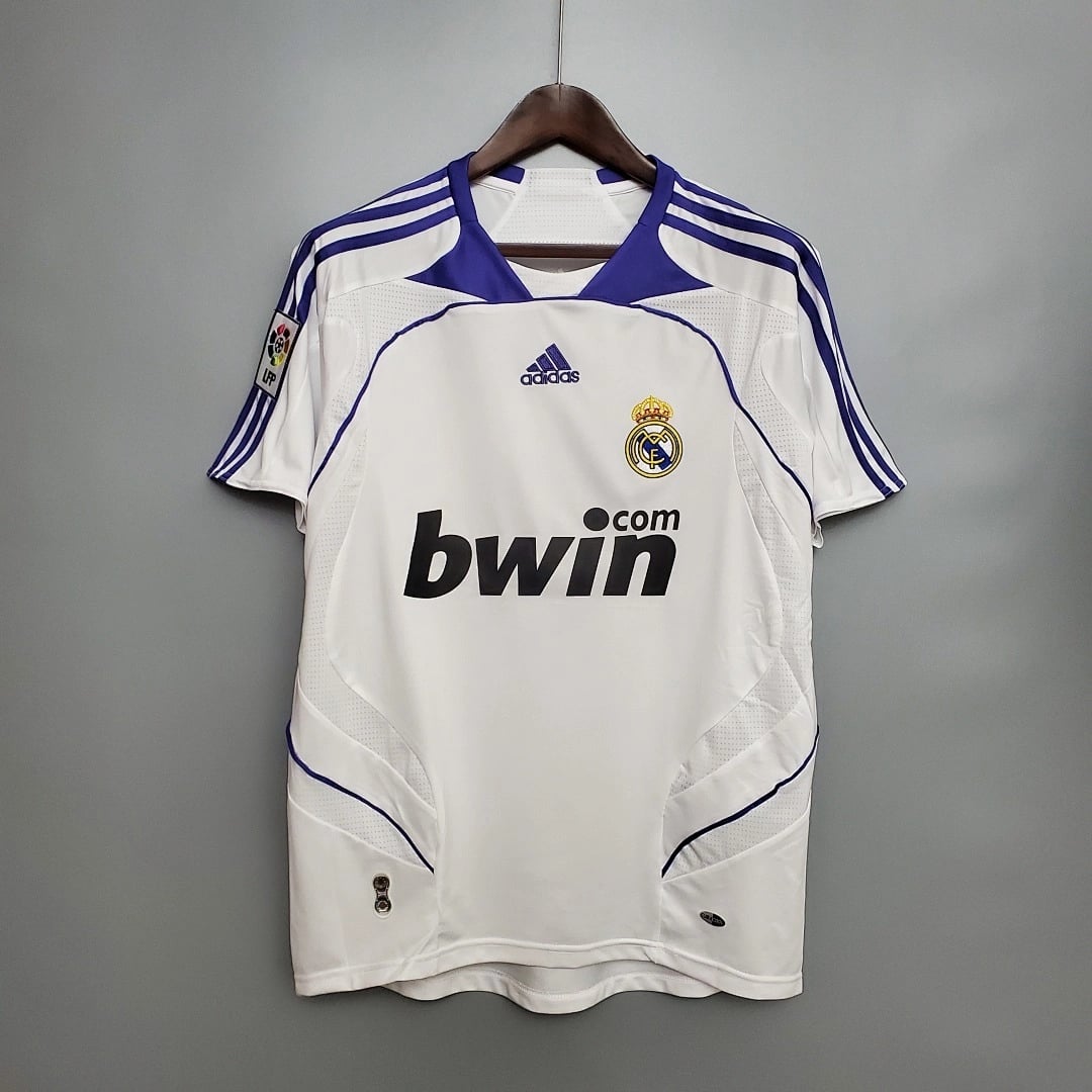 Camisola Principal do Real Madrid 2007/2008 (Retro) (2) - Vista 1