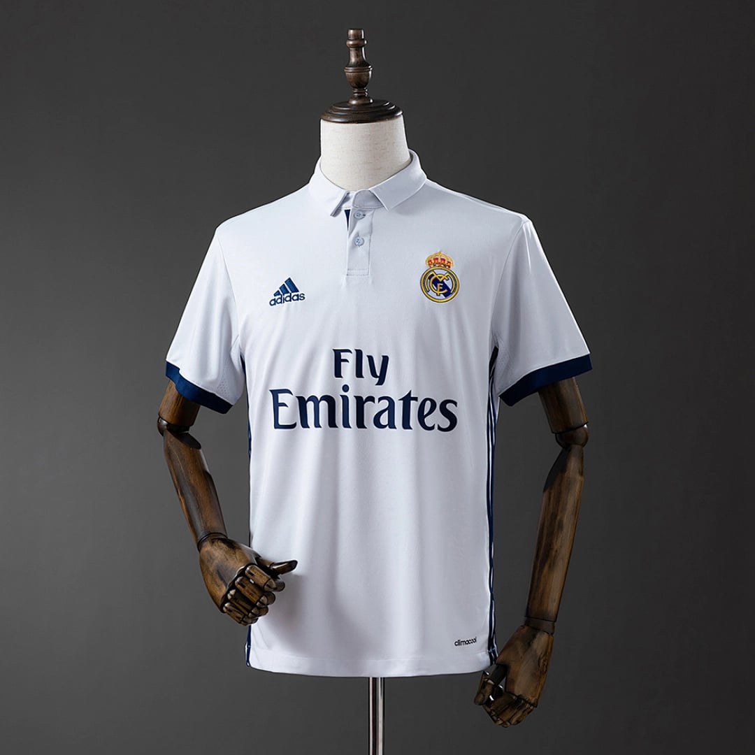 Camisola Principal do Real Madrid 2016/2017 (Retro) - Vista 1