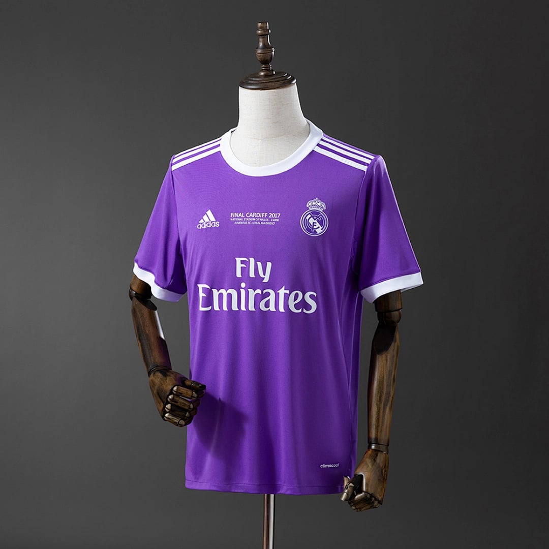 Camisola Alternativa do Real Madrid 2016/2017 (Retro) - Vista 1