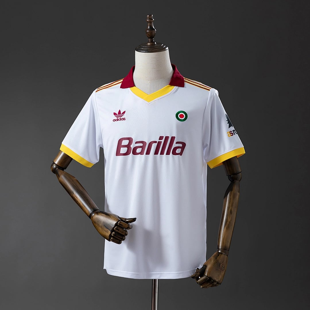 Camisola Alternativa do AS Roma 1991/1992 (Retro) - Vista 1