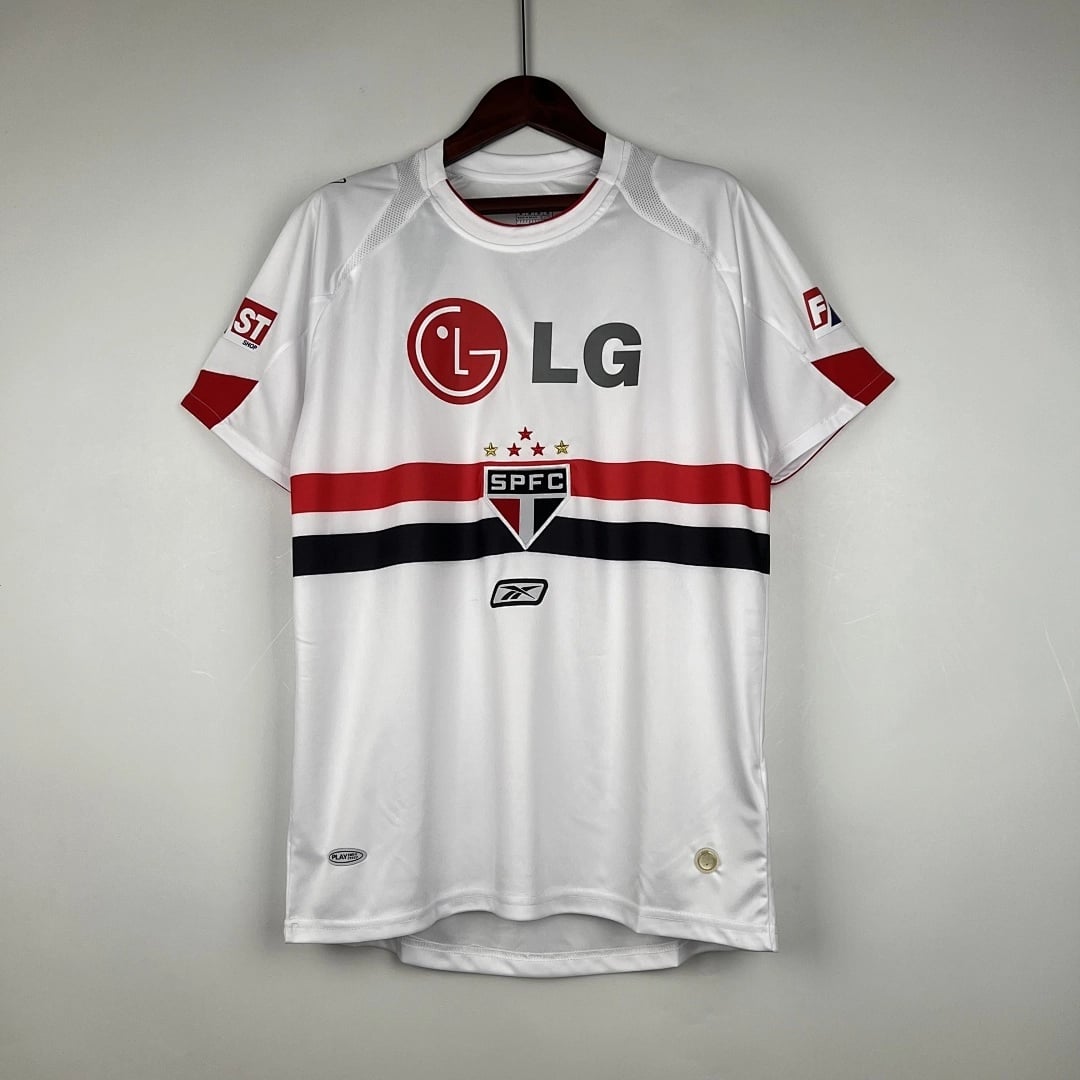 Camisola Principal do Sao Paulo FC 2007/2008 (Retro) - Vista 1